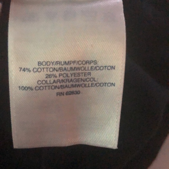 Lands End Cover Up Terry Dress Black SZ Small - Picture 8 of 8